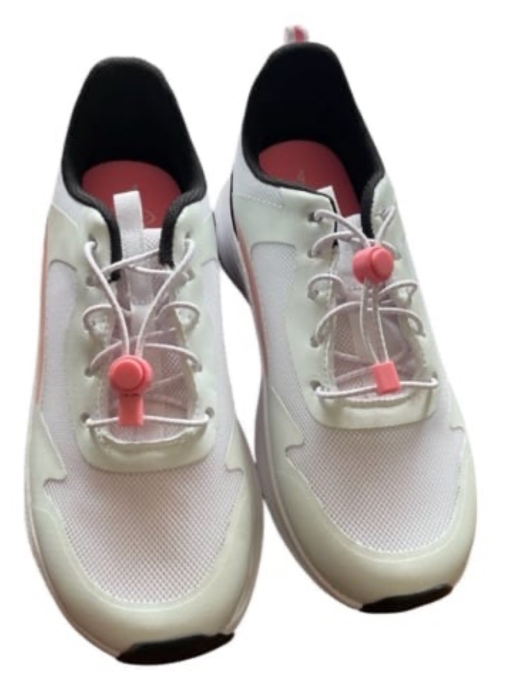 Girls Sz 4 Athletic Works Bungee Sneakers